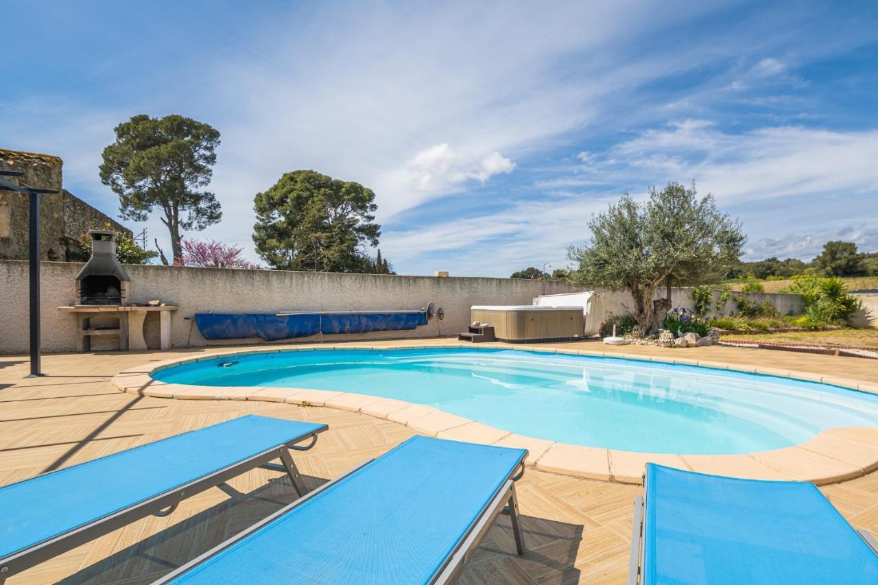 Villa Avec Piscine Et Jaccuzy Bize-Minervois Exterior photo